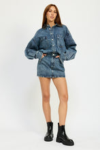 Load image into Gallery viewer, Denim Mini Dress
