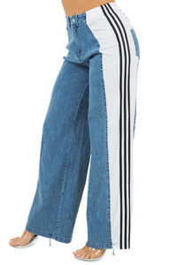 Casual Style Denim Pants