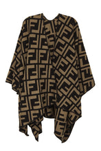 Load image into Gallery viewer, Greek Pattern Poncho
