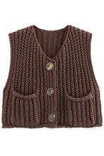 Load image into Gallery viewer, Women&#39;s Fashion Knitwear Vest
