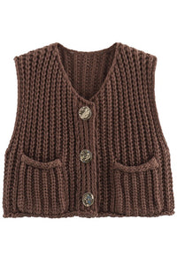 Women's Fashion Knitwear Vest