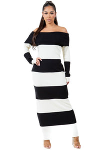 Women's Fashion Maxi Knit Dress