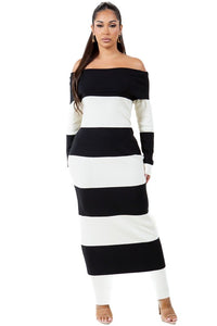 Women's Fashion Maxi Knit Dress