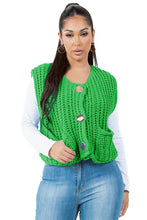 Load image into Gallery viewer, Women&#39;s Fashion Knitwear Vest
