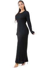 Load image into Gallery viewer, Women&#39;s Knitwear Maxi Dress
