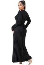 Load image into Gallery viewer, Women&#39;s Knitwear Maxi Dress
