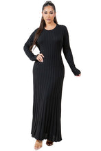 Load image into Gallery viewer, Women&#39;s Knitwear Maxi Dress
