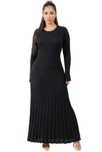 Load image into Gallery viewer, Women&#39;s Knitwear Maxi Dress
