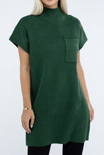 Load image into Gallery viewer, Mock Neck Sweater Dress
