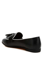 Load image into Gallery viewer, Mythos Dual Tone Tassel Loafers
