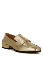 Load image into Gallery viewer, Jongs Metallic Penny Loafers
