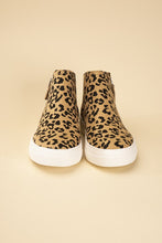 Load image into Gallery viewer, High Top Leopard Sneakers
