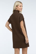 Load image into Gallery viewer, Mock Neck Sweater Dress
