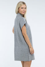 Load image into Gallery viewer, Mock Neck Sweater Dress
