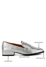 Load image into Gallery viewer, Jongs Metallic Penny Loafers
