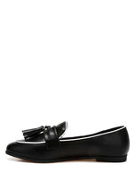 Load image into Gallery viewer, Mythos Dual Tone Tassel Loafers
