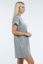 Load image into Gallery viewer, Mock Neck Sweater Dress
