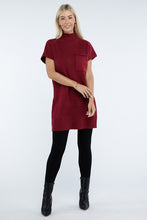 Load image into Gallery viewer, Mock Neck Sweater Dress
