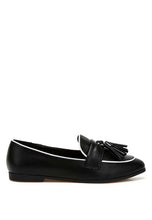 Load image into Gallery viewer, Mythos Dual Tone Tassel Loafers
