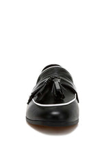 Load image into Gallery viewer, Mythos Dual Tone Tassel Loafers
