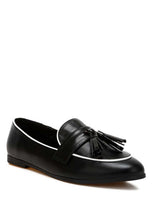 Load image into Gallery viewer, Mythos Dual Tone Tassel Loafers
