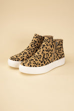 Load image into Gallery viewer, High Top Leopard Sneakers
