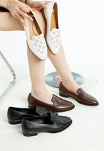 Load image into Gallery viewer, Gabassi Studded Genuine Leather Loafers
